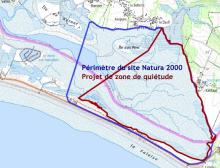 Projet de zone de quiétude en Petite Mer de Gâvres